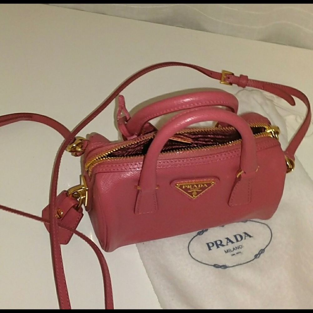 Pink mini prada